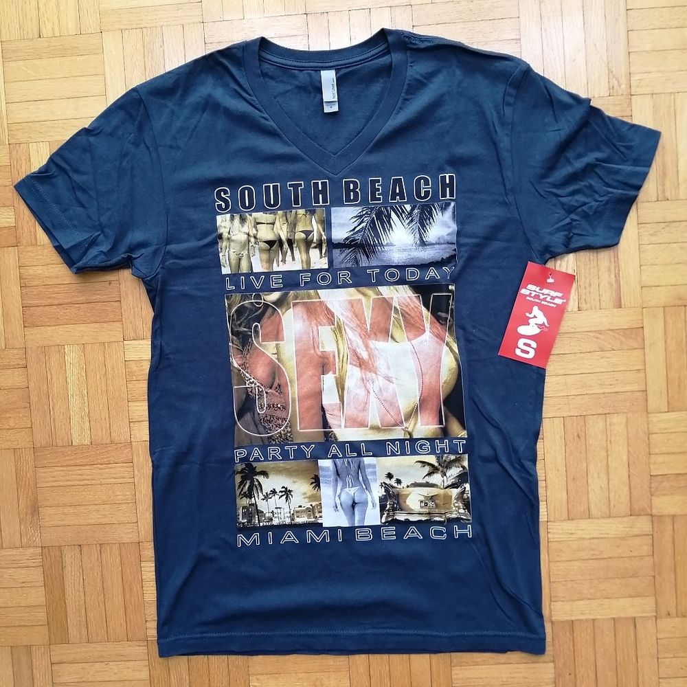 South Beach T-shirt Small NWT